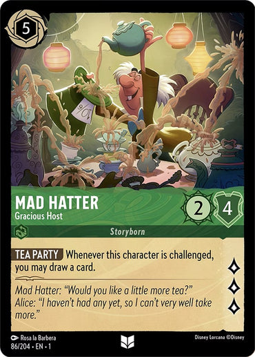 Mad Hatter - Gracious Host