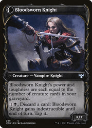 Bloodsworn Squire (Showcase) (Back)
