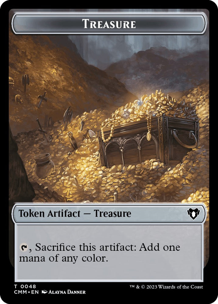 Treasure // Goblin Double-Sided Token