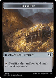 Treasure // Goblin Double-Sided Token [Commander Masters Tokens]