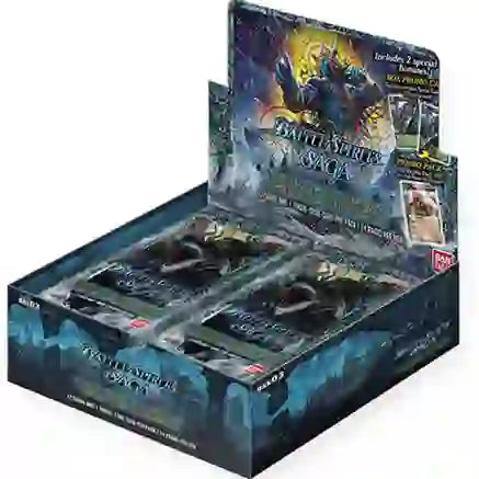 Battle Spirits Saga Card Game Set 03 Aquatic Invaders Booster Box