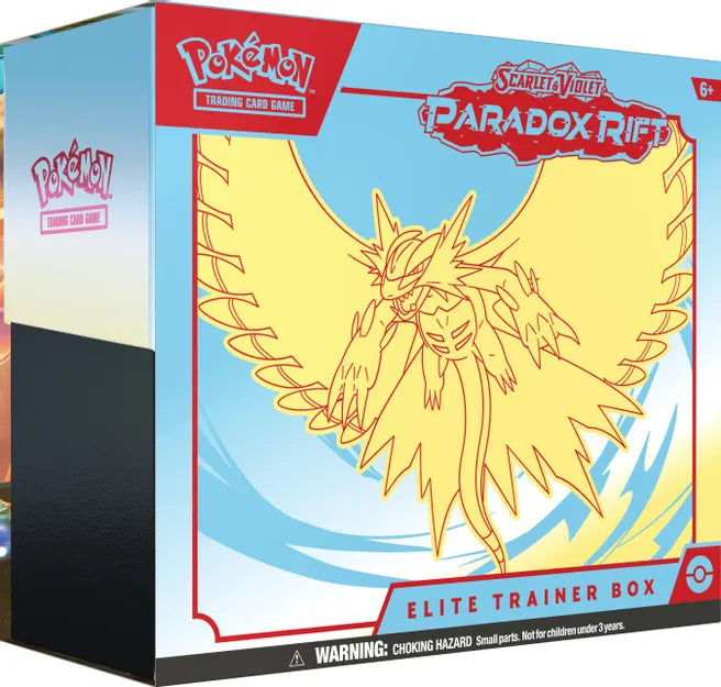 Pokemon TCG: Scarlet and Violet - Paradox Rift Elite Trainer Box [Roaring Moon] (Pre-Order) (Releases 11/3/23)
