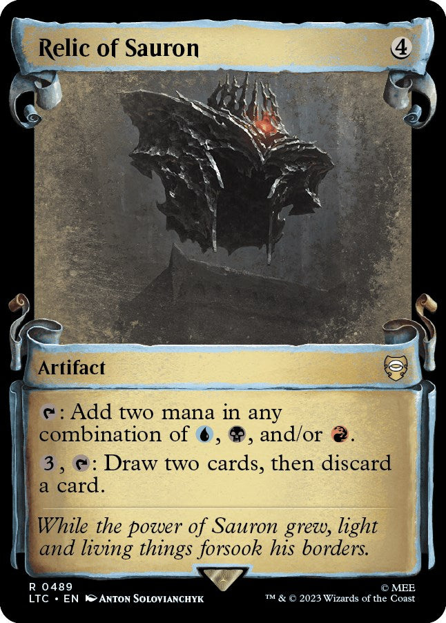 Relic of Sauron (Showcase Scrolls)