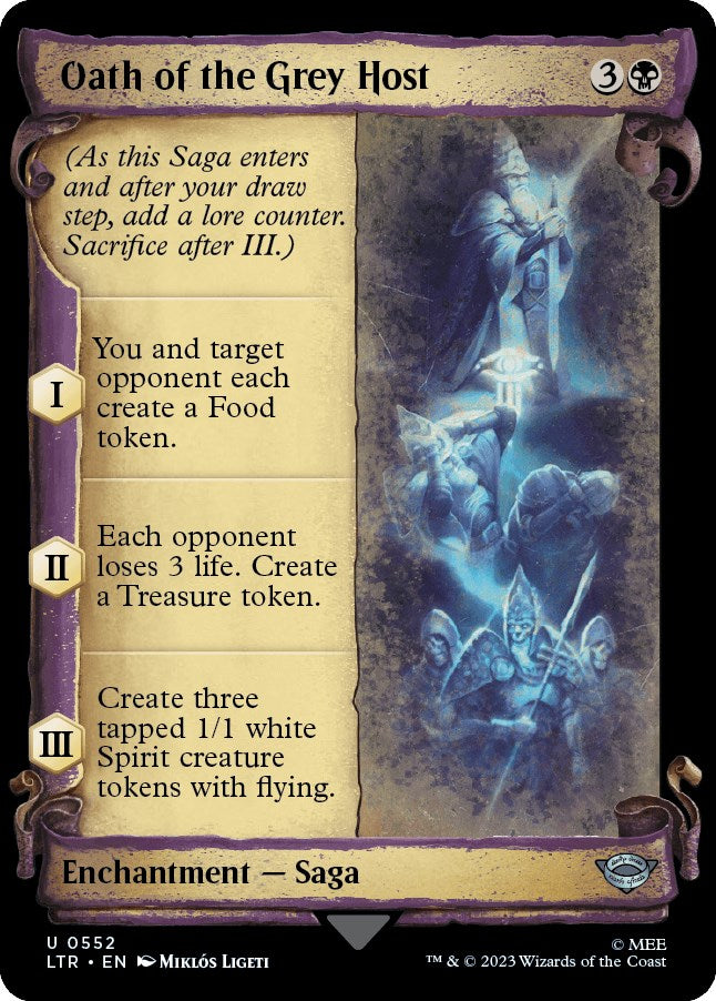 Oath of the Grey Host (Showcase Scrolls)