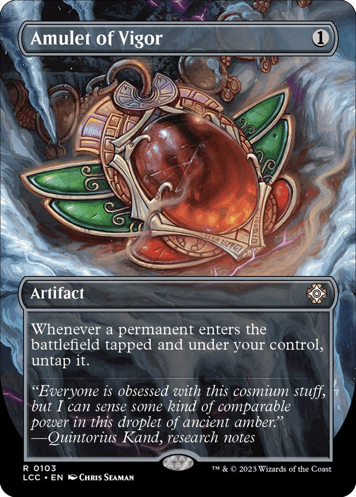 Amulet of Vigor (Borderless)