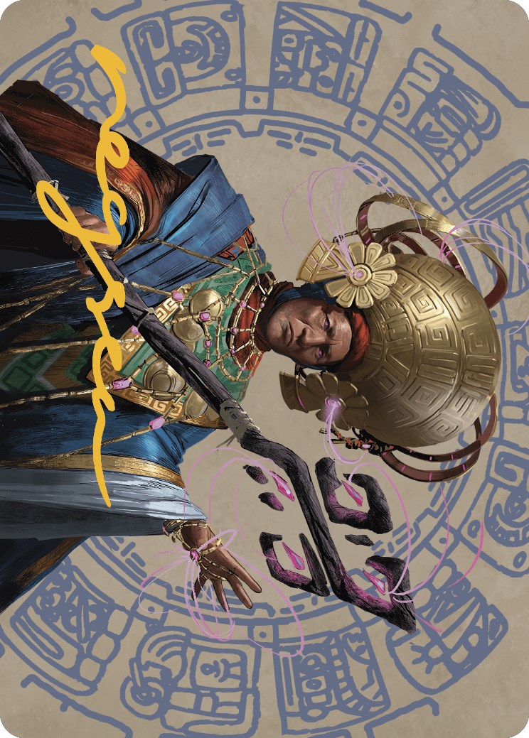 Akal Pakal, First Among Equals Art Card (46/81) (Gold-Stamped Signature)