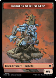 Soldier // Kobolds of Kher Keep Double-Sided Token (Back)