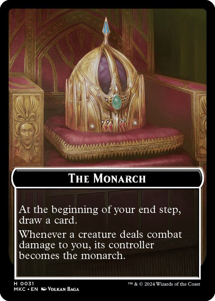 Gold // The Monarch Double-Sided Token (Back)