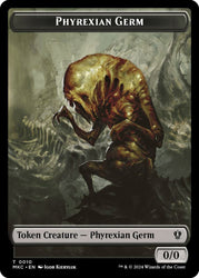 Spirit // Phyrexian Germ Double-Sided Token (Back)