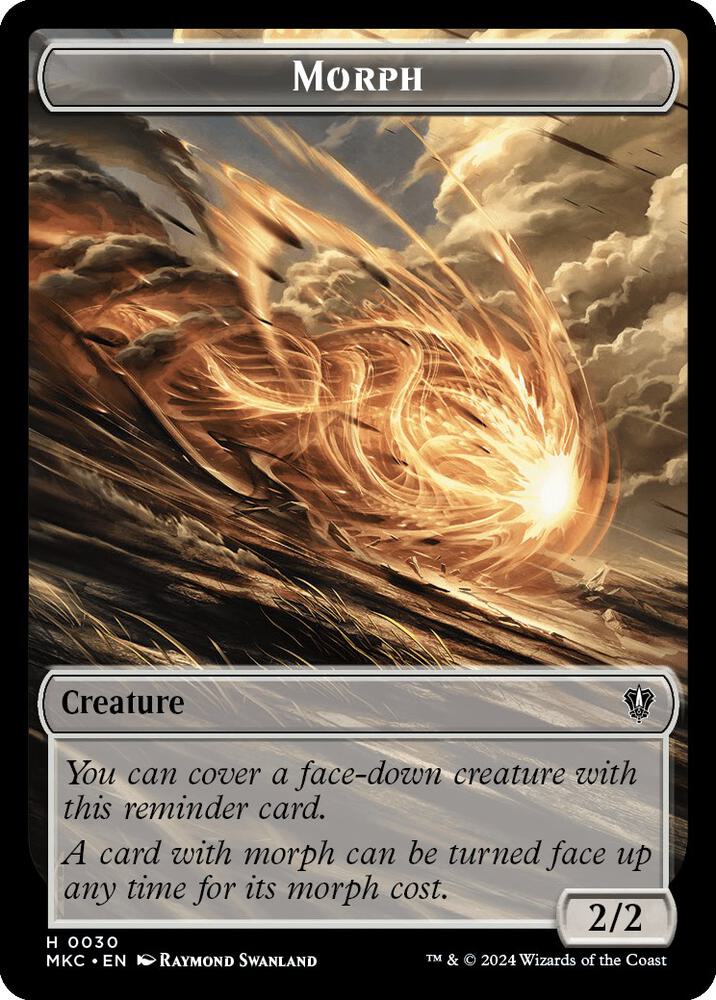 Saproling // Morph Double-Sided Token (Back)