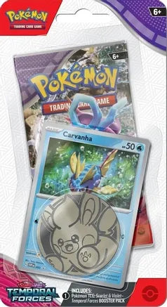Pokemon TCG: Temporal Forces Blister Pack - Carvanha