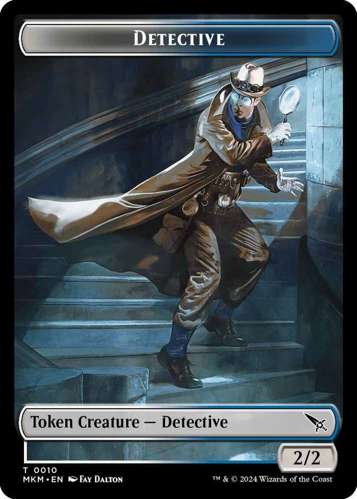 Detective // Merfolk Double-Sided Token