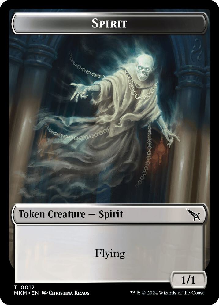 Detective // Spirit Double-Sided Token (Back)