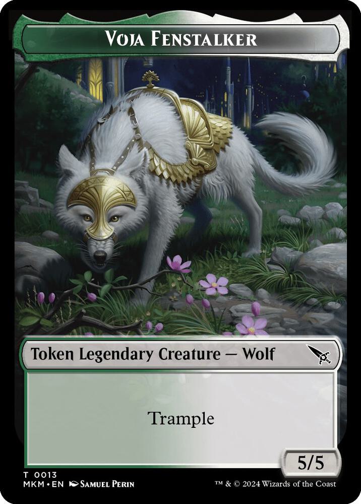 Thopter (0020) // Voja Fenstalker Double-Sided Token (Back)