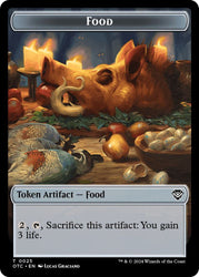 Assassin // Food Double-Sided Token (Back)