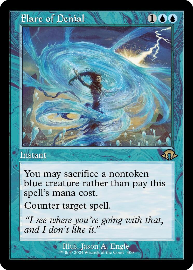 Flare of Denial (Retro Frame)