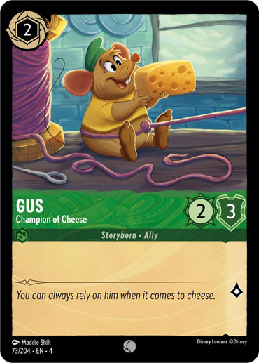 Gus - Champion of Cheese (73/204) [Ursula's Return]