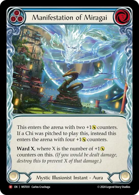Manifestation of Miragai [MST031] (Part the Mistveil)