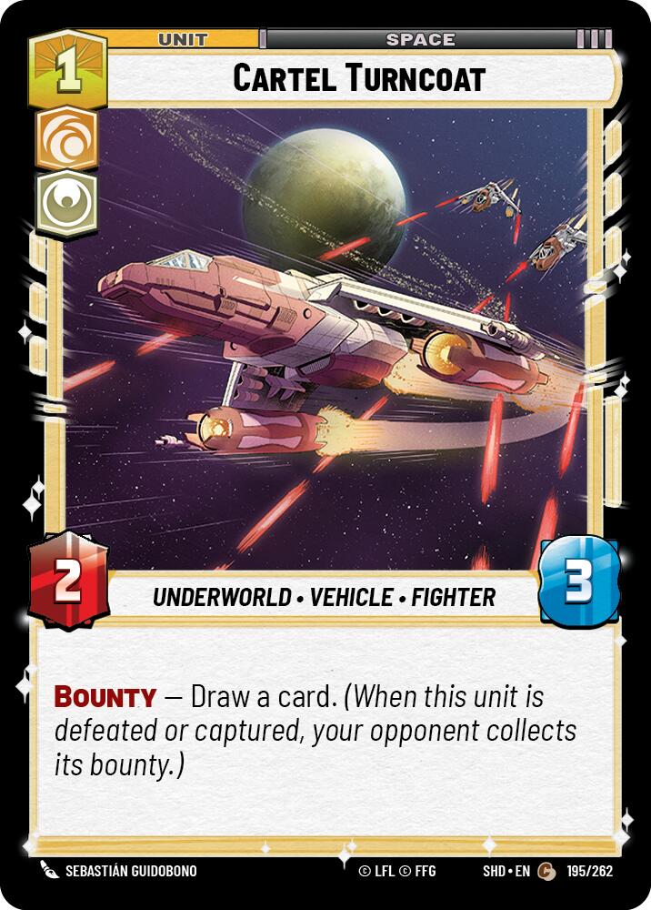 Cartel Turncoat (195/262) [Shadows of the Galaxy]