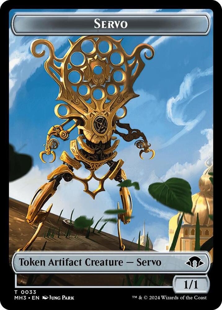 Aetherborn // Servo Double-Sided Token (Back)