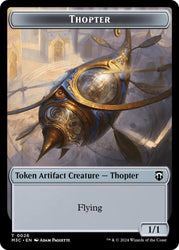 Aetherborn // Thopter Double-Sided Token (Back)
