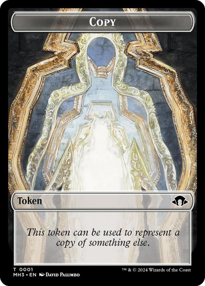 Dragon // Copy Double-Sided Token (Back)