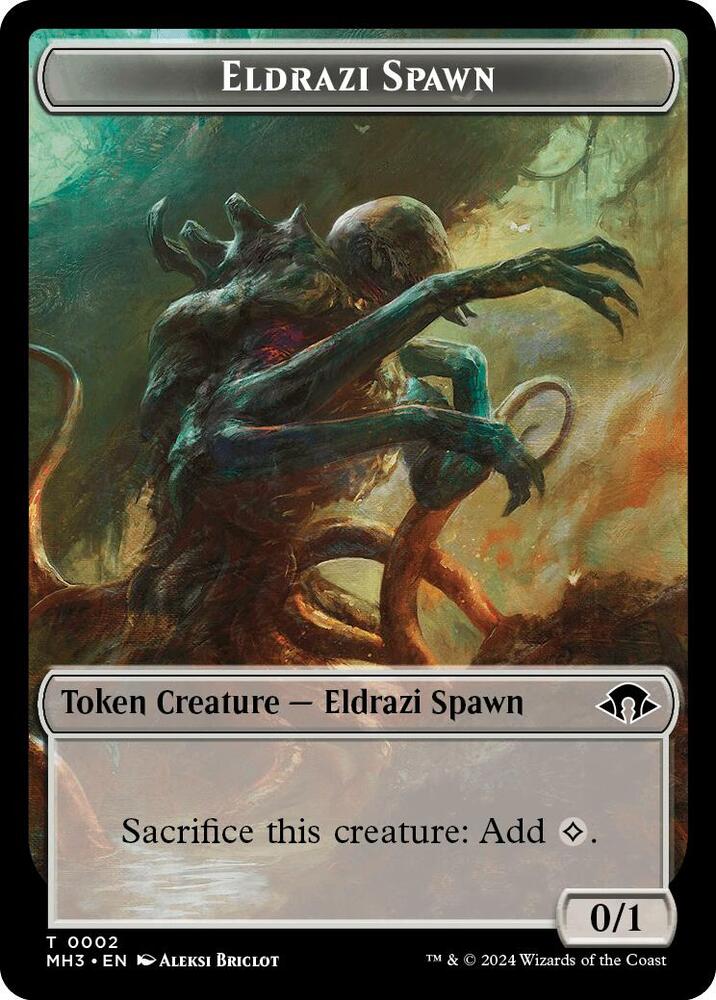 Eldrazi Scion // Eldrazi Spawn Double-Sided Token (Back)