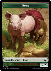 Forest Dryad // Boar Double-Sided Token (Back)