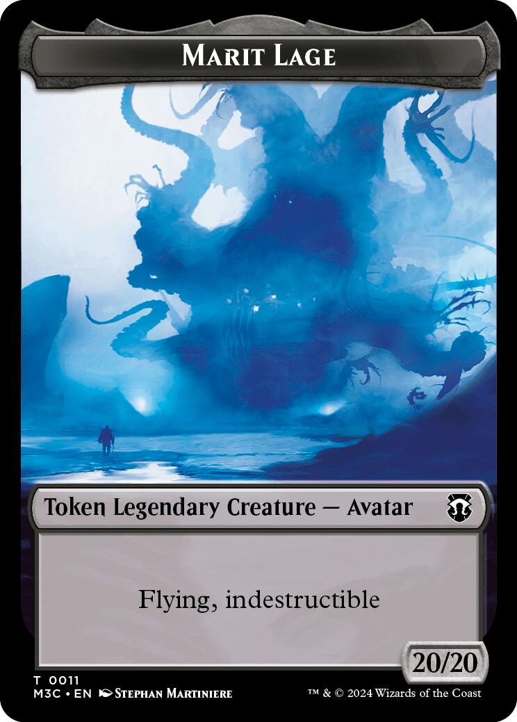 Marit Lage // Sand Warrior Double-Sided Token