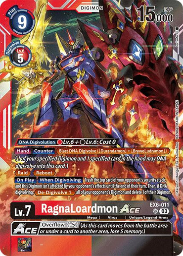 RagnaLoardmon ACE [EX6-011] [Infernal Ascension]