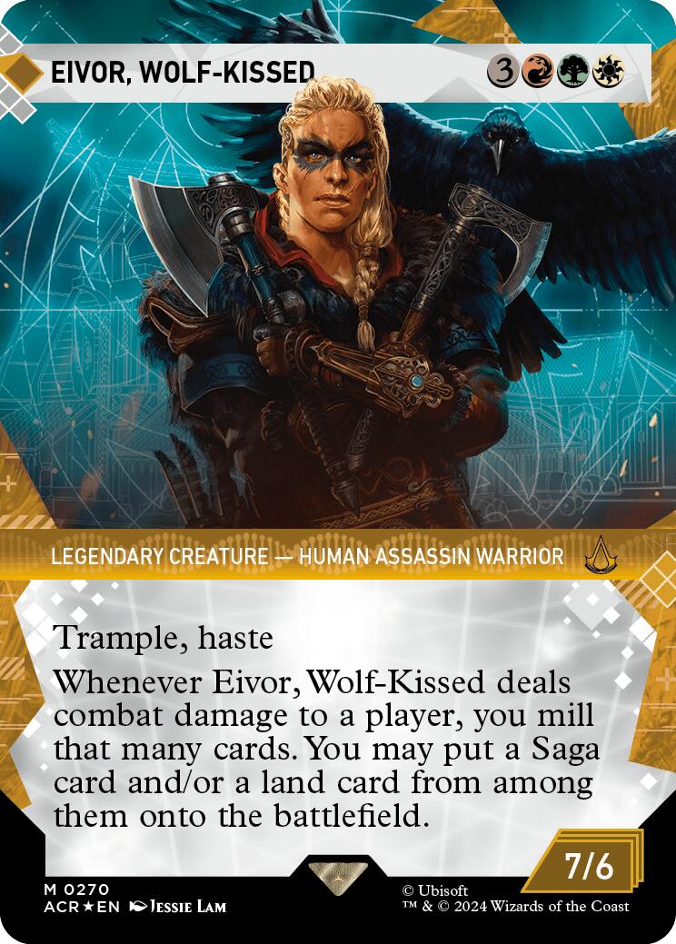 Eivor, Wolf-Kissed (Showcase) (Textured Foil)