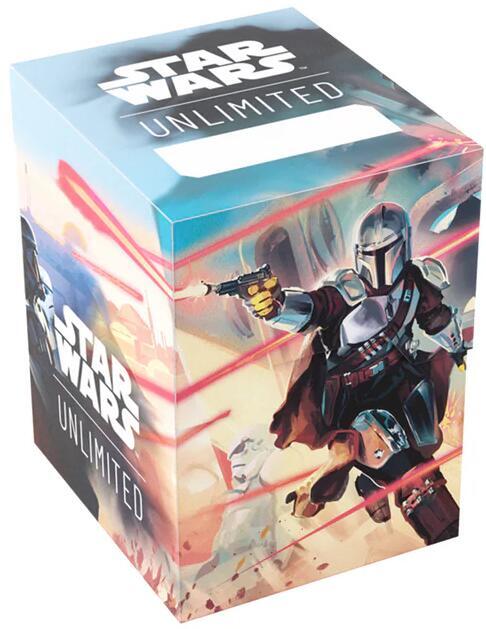 Gamegenic Deck Box: Star Wars Unlimited - Soft Crate - Mandalorian / Moff Gideon