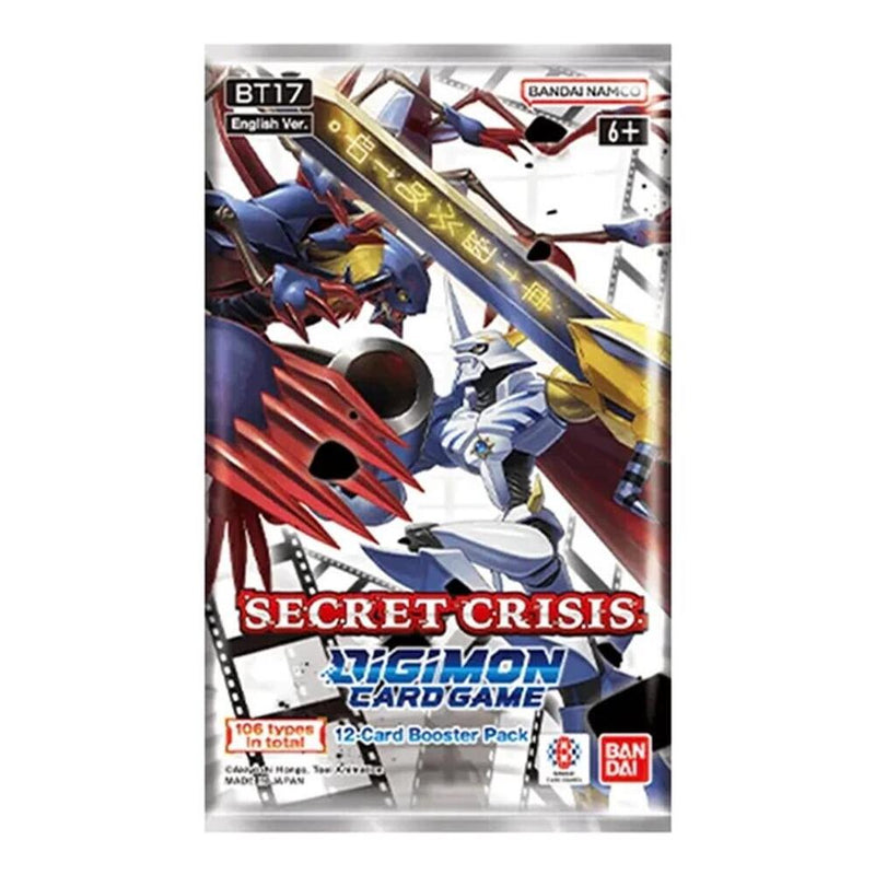 digimon card game secret crisis Game: (Bt17) (24Ct) Digimon that have fought heated battles blast evolve into their final forms. Digimon Card Game - Secret