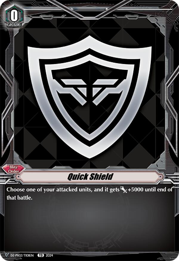 Quick Shield (DZ-PS02/TI01EN) [Premium Deckset "Revenger"]
