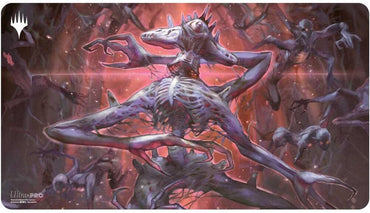 Duskmourn Playmat for Magic: The Gathering - Mythic Cycle Black (Overlord of the Balemurk) - Ultra Pro Playmats