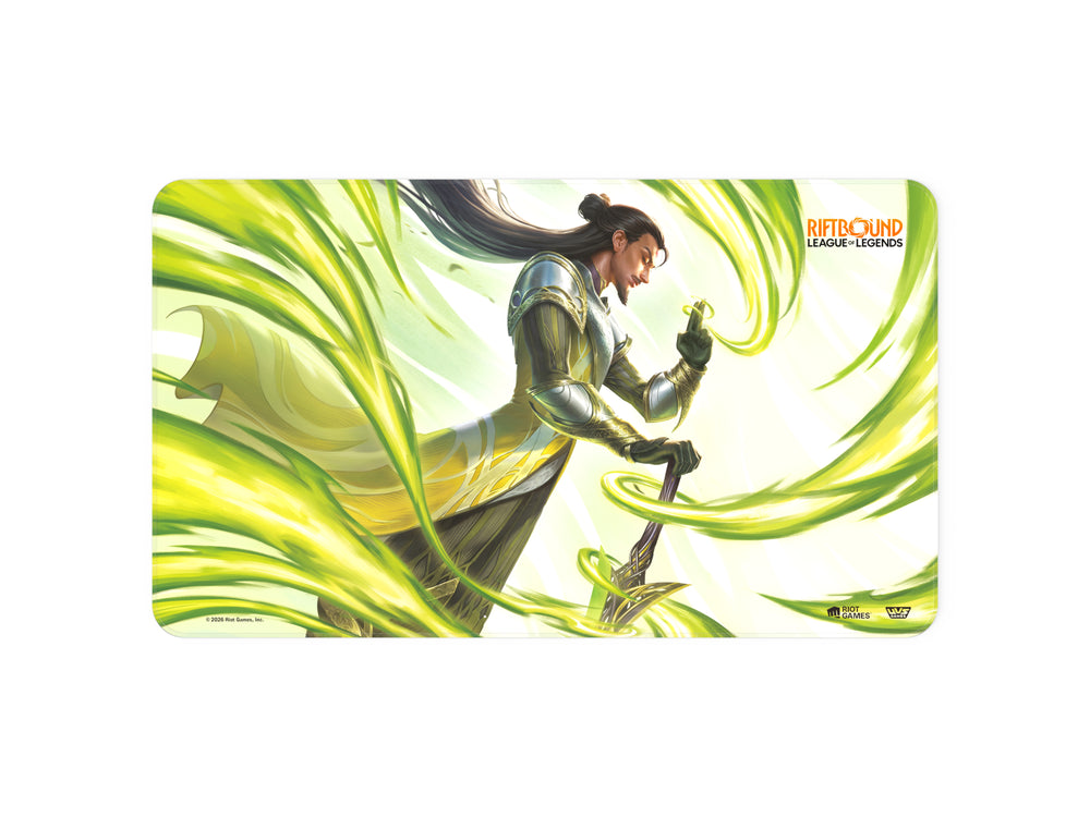 RIFTBOUND TCG: LEAGUE OF LEGENDS: SET 3 UNLEASHED PLAYMAT: MASTER YI WUJU MASTER