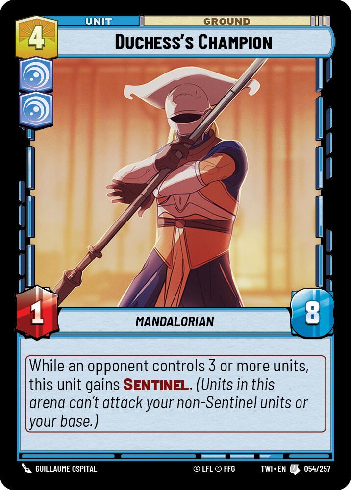 Duchess's Champion