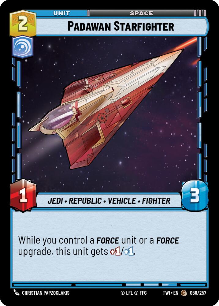 Padawan Starfighter (058/257) [Twilight of the Republic]