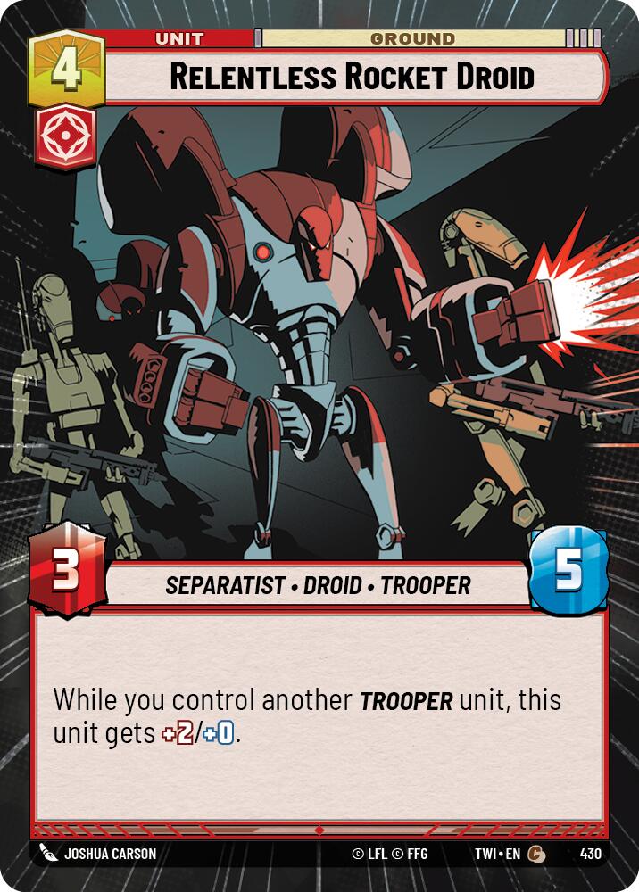 Relentless Rocket Droid (Hyperspace)