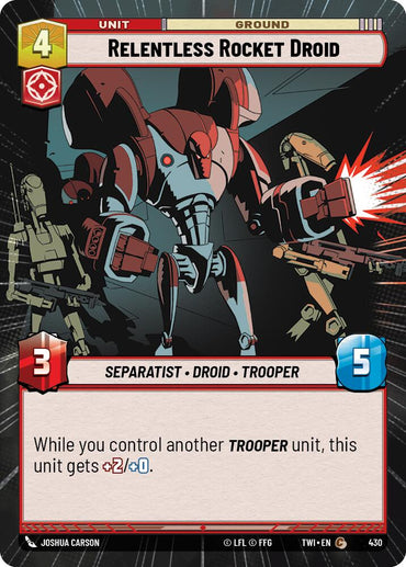 Relentless Rocket Droid (Hyperspace)