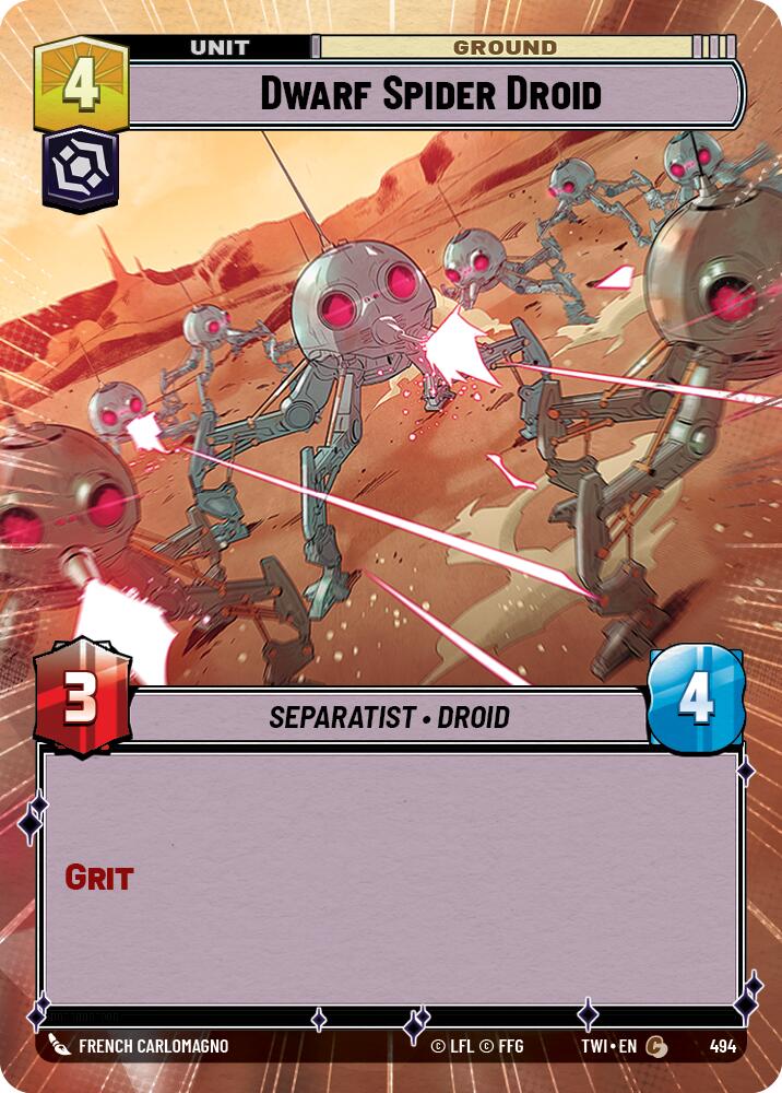 Dwarf Spider Droid (Hyperspace)