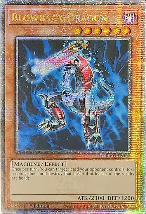 Blowback Dragon (Quarter Century Secret Rare)