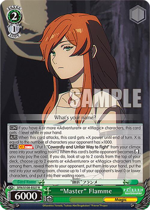 "Master" Flamme [Frieren: Beyond Journey's End]