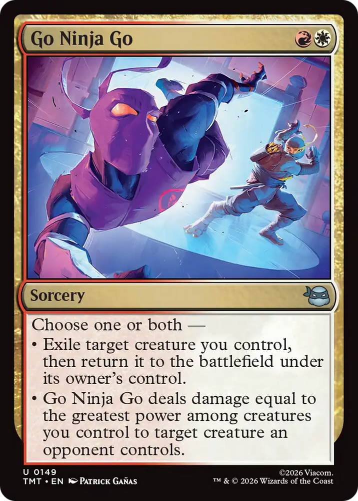 Go Ninja Go [Teenage Mutant Ninja Turtles]