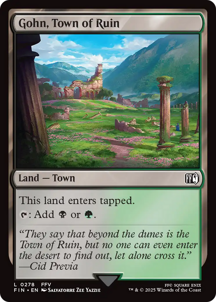 Gohn, Town of Ruin [FIN - 278]