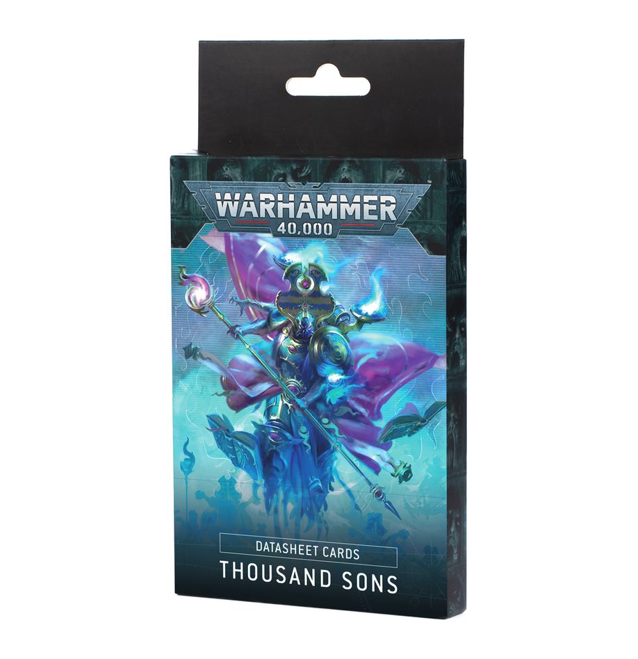 Warhammer 40k - Datasheet Cards - Thousand Sons