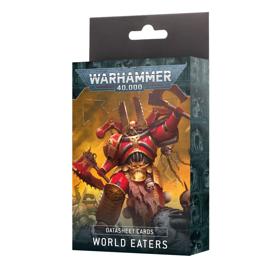 Warhammer 40k: Datasheet Cards - World Eaters