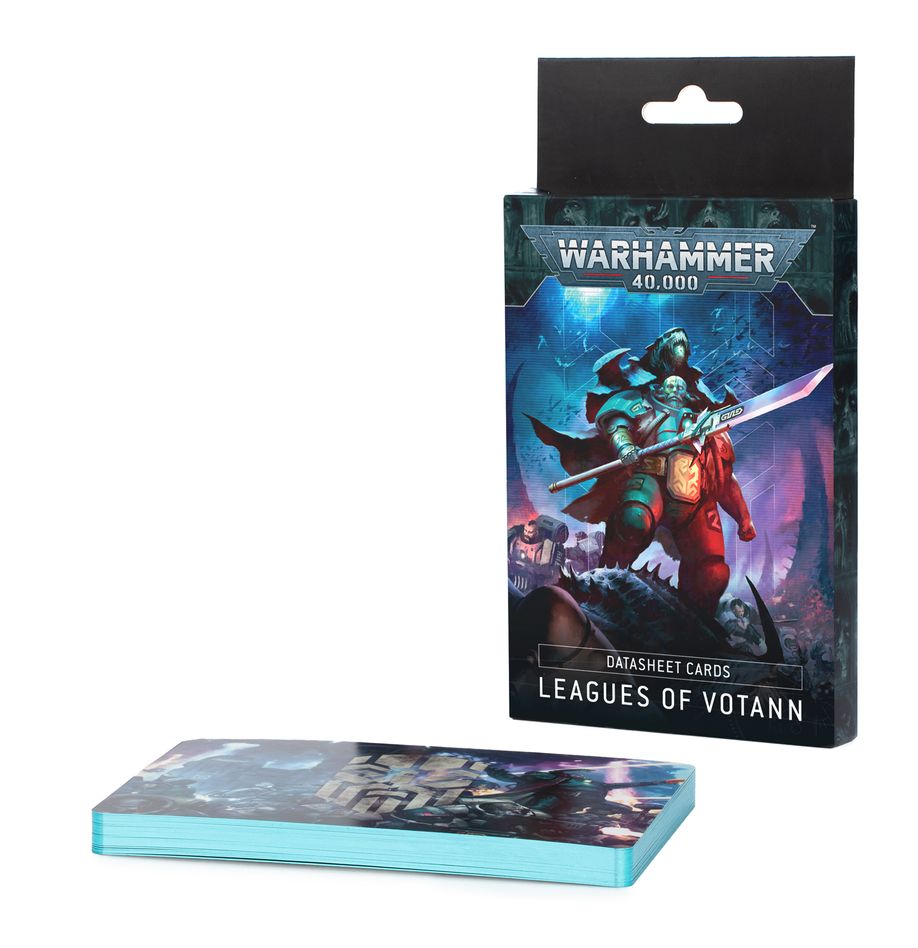 Warhammer 40k: Datasheet Cards - Leagues of Votann (Pre-Order) (Releases 8/23/25)