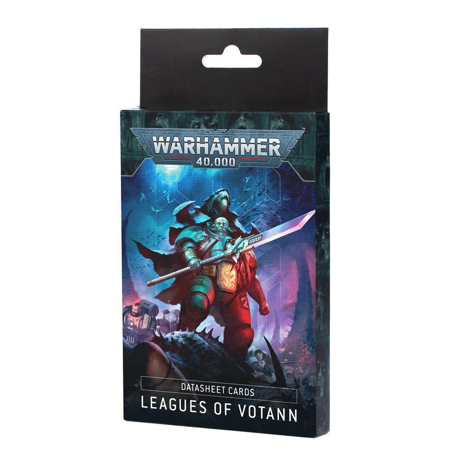 Warhammer 40k: Datasheet Cards - Leagues of Votann (Pre-Order) (Releases 8/23/25)