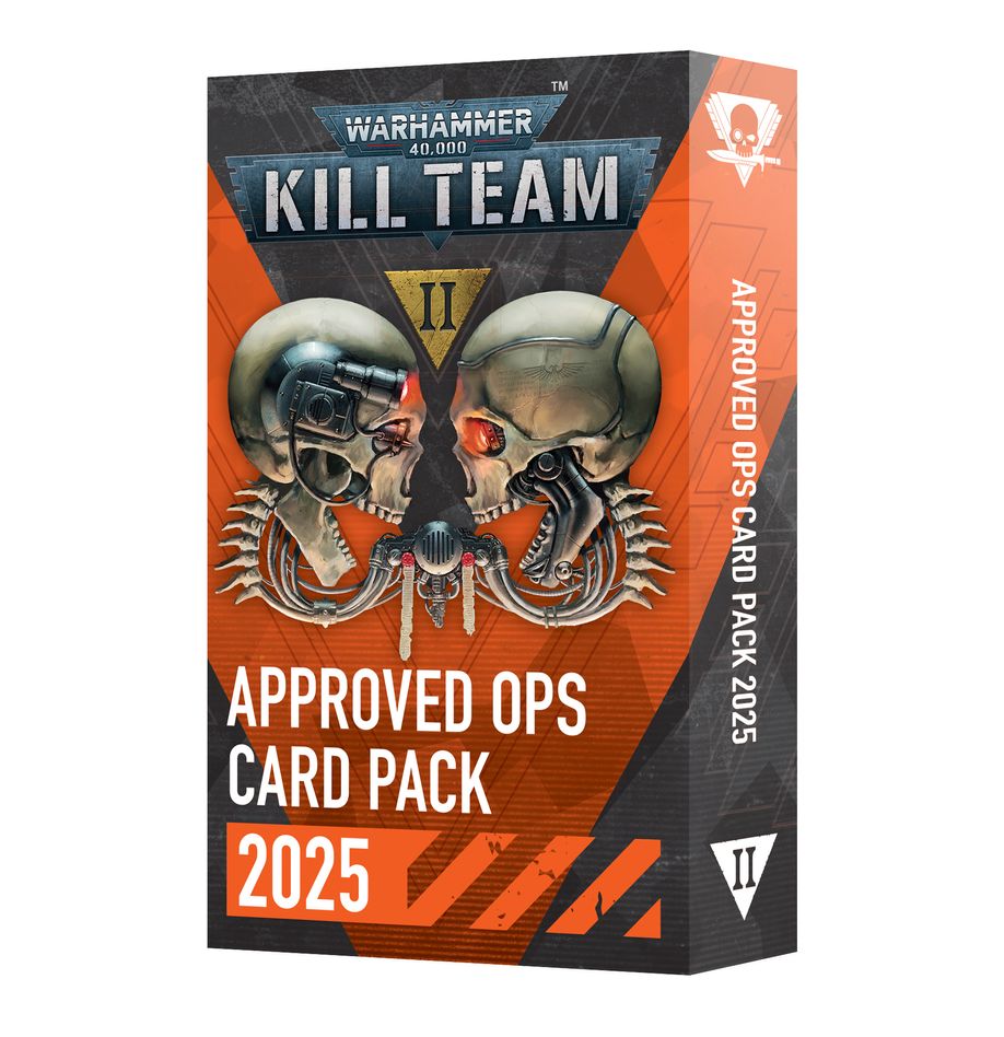 Warhammer 40k - Kill Team: Approved Ops Card Pack 2025 (Pre-Order) (Releases 9/20/2025)